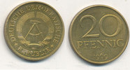 Deutschland,DDR, 20 Pfennig J.1511a ohne Mz. -