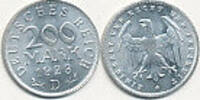 Deutsches Reich,Weimarer Republik, 200 Mark -