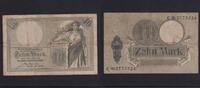 Kaiserreich, Reichskassenschein, 10 Mark Ro.27b, DEU-53b, KN 7 stellig Serie:C, -