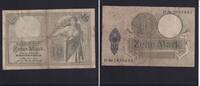 Kaiserreich, Reichskassenschein, 10 Mark Ro.27b, DEU-53b, KN 7 stellig Serie:H, -