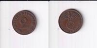 Deutsches Reich, Drittes Reich, 2 Reichspfennig -