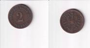 Deutsches Reich, Kaiserreich, 2 Pfennig kleiner Adler, Kupfer, -