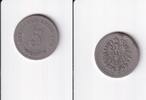 Deutsches Reich, Kaiserreich, 5 Pfennig kleiner Adler, Kupfer/ Nickel, -