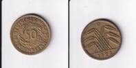 Deutsches Reich, Weimarer Republik, 50 Rentenpfennig -
