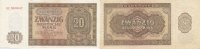 DDR 20 Deutsche Mark 1948 Ro.344c KN 6 stellig, 2 Buchstaben davor, Ersa... 166.93 元 含税 ＋  75.16 元 运费