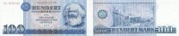 DDR 100 Mark Ro.363b Typensatz Ersatznote -