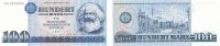 DDR 100 Mark Ro.363b Typensatz Ersatznote -