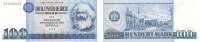 DDR 100 Mark Ro.363b Typensatz Ersatznote -