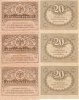 Russland 20 Rubel o.D. P.38, Blockteil gebraucht III 125.42 元 含税 ＋  75.30 元 运费