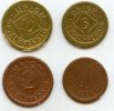 Deutschland 1,2,5,10 Spielpfennig Dresden, UNION CIGARETTENFABRIK -