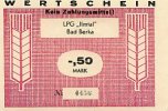 Deutschland -,50 Mark DDR LPG-Geld -