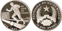 Guinea Bissau 10000 Pesos Spieler am Ball -