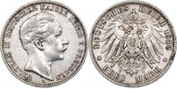 Preussen 3 Mark Wilhelm II. -