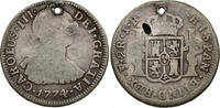 Bolivien 2 Reales 1774 PTS JR s, gelocht 577.34 元 含税 ＋  82.84 元 运费