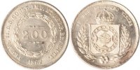 Brasilien 200 Reis Brasilien, 200 Reis, 1862, fast st -