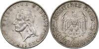 Drittes Reich 2 Reichsmark Friedrich Schiller -