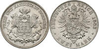 Hamburg 2 Mark Stadtwappen -