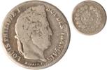 Frankreich 1/4 Franc 1843 A Louis Philippe I. s/ss 242.65 元 含税 ＋  82.84 元 运费
