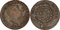 Württemberg 1 Kreuzer Wilhelm I. -