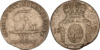Württemberg 4 Kreuzer Friedrich II. -