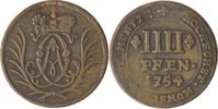 Münster 4 Pfennig 1754 s/ss 100.41 元 含税 ＋  82.84 元 运费