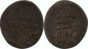 Württemberg 1 Kreuzer -