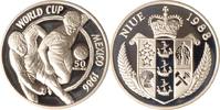 Niue 50 Dollars Fussball-WM Mexiko, Foulspiel -