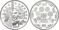 Frankreich 6,55957 Francs Europäische Währungsunion, OVP -