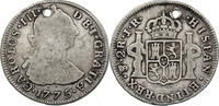 Bolivien 2 Reales 1775 PTS JR s, gelocht 543.87 元 含税 ＋  82.84 元 运费