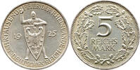 Weimarer Republik 5 Reichsmark Deutsches Reich, 1918 - 1933, Rheinland, Berlin -