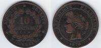 FRANCE . 10 Centimes OUDINÉ . -