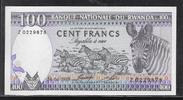 RWANDA 100 Francs Serie: Z . Zebras. Zèbres . -