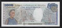 RWANDA 5000 Francs Serie: F . -