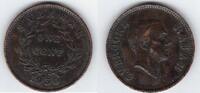 SARAWAK 1 Cent Charles Vyner Brooke . -