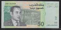 MAROC. 50 Dirhams. Roi Mohammed VI . -