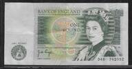 UNITED KINGDOM 1 Pound Reine Élisabeth II .Série: D40 . -