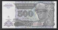 ZAÏRE 500 Nouveaux Zaïres Maréchal Mobutu Sese Seko. Série: XA/L . -