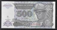 ZAÏRE 500 Nouveaux Zaïres Maréchal Mobutu Sese Seko. Série: XA/L . -