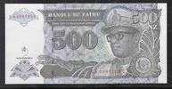 ZAÏRE 500 Nouveaux Zaïres Maréchal Mobutu Sese Seko. Série: XA/L . -