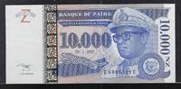 ZAÏRE 10'000 Nouveaux Zaïres Maréchal Mobutu Sese Seko. Série: E/C . -