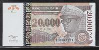 ZAÏRE 20'000 Nouveaux Zaïres Maréchal Mobutu Sese Seko. Série: F/A . -