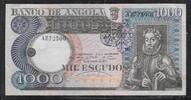 ANGOLA 1000 Escudos Luiz de Camoes. Dichter. Poète. Série: AZ . -