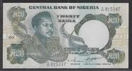 NIGERIA 20 Naira 2001 Serie: K/90  . Fast NEU -1 25.05 元 含税 ＋  308.97 元 运费