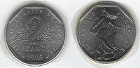 FRANCE . 2 Francs SEMEUSE. SÄERIN. D'après, nach, O.ROTY . -