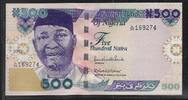NIGERIA 500 Naira Serie: L/98 . -