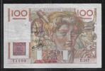 FRANCE . 100 Francs 19/12/1946 JEUNE PAYSAN. Junge Bauer. Alphabet E.167... 41.00 元 含税 ＋  309.59 元 运费