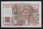 FRANCE . 100 Francs 03/04/1952 JEUNE PAYSAN. Junge Bauer. Alphabet: L.45... 41.84 元 含税 ＋  309.59 元 运费