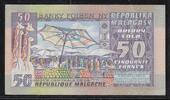MADAGASIKARA/MADAGASCAR 50 Francs/Ariary Folo Serie: A/43 . -