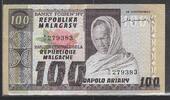 MADAGASIKARA/MADAGASCAR 100 Francs/20 Ariary (1974) Serie: A/19  . Gutes... 37.65 元 含税 ＋  309.59 元 运费