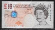 GREAT BRITAIN/GRANDE BRETAGNE 10 Pounds Reine Élisabeth II. Serie: MD36 . -